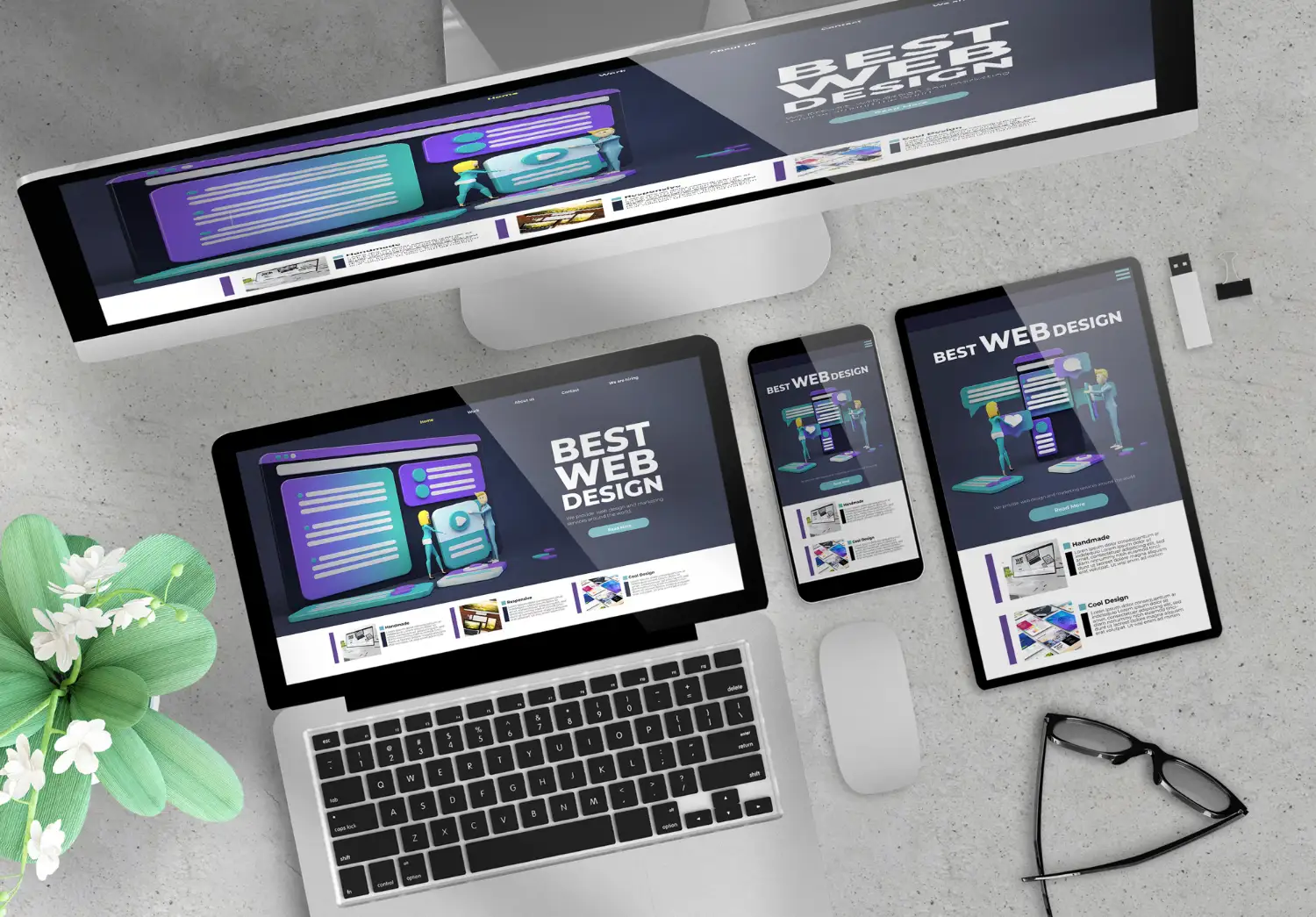 landing page e criação de sites
