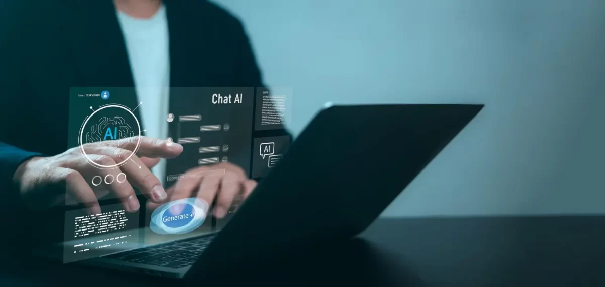 computador focado em automações